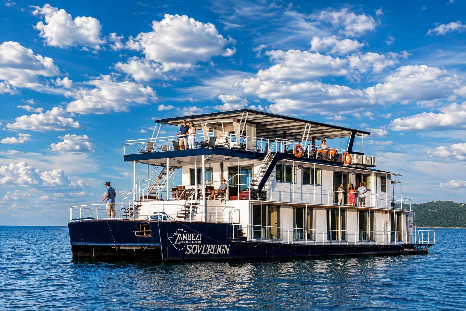Houseboat River Cruise At Kariba-See