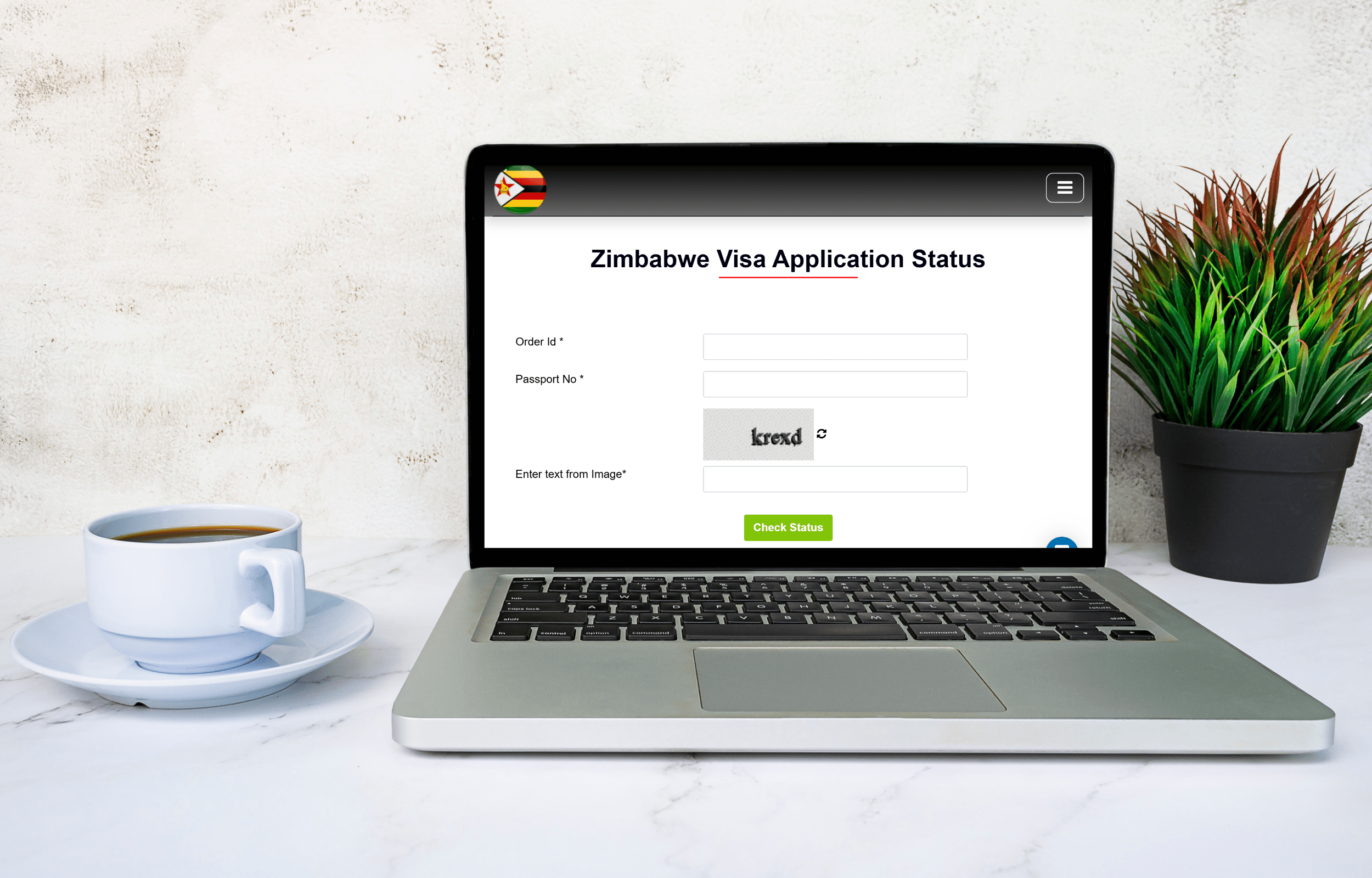 Zimbabwe e-Visa Status