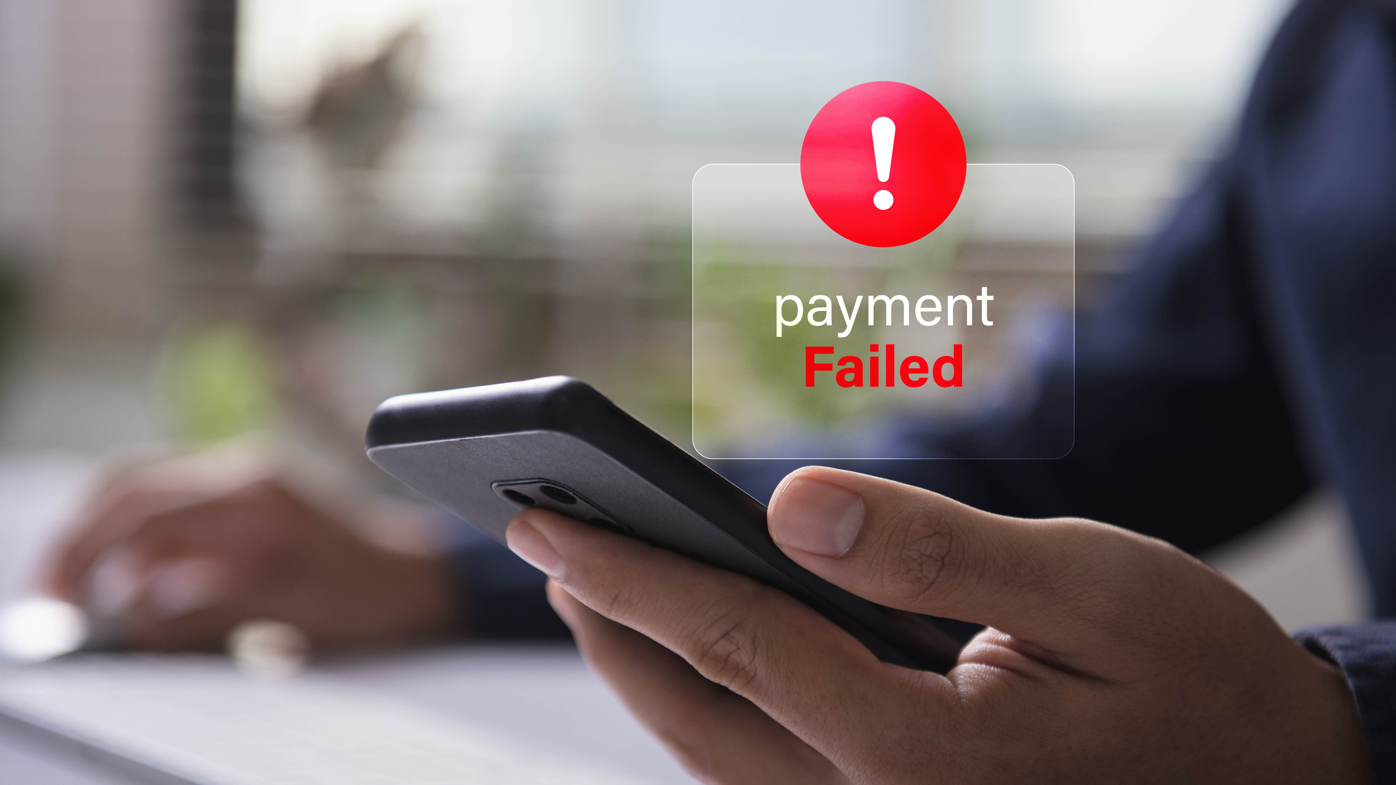 Failed payment notification